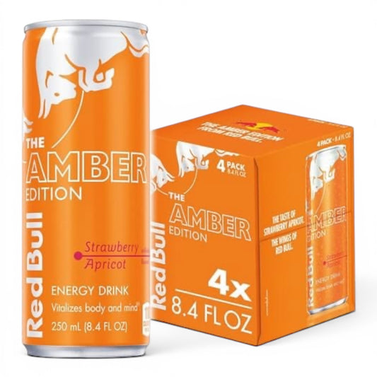 Redbull Strawberry Abricot x4