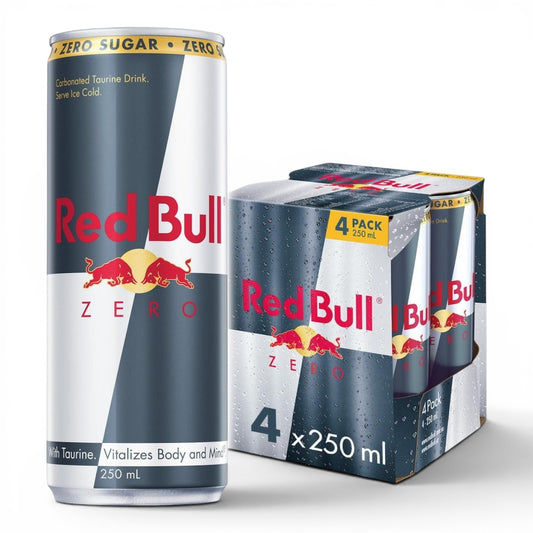 Redbull Zéro x4