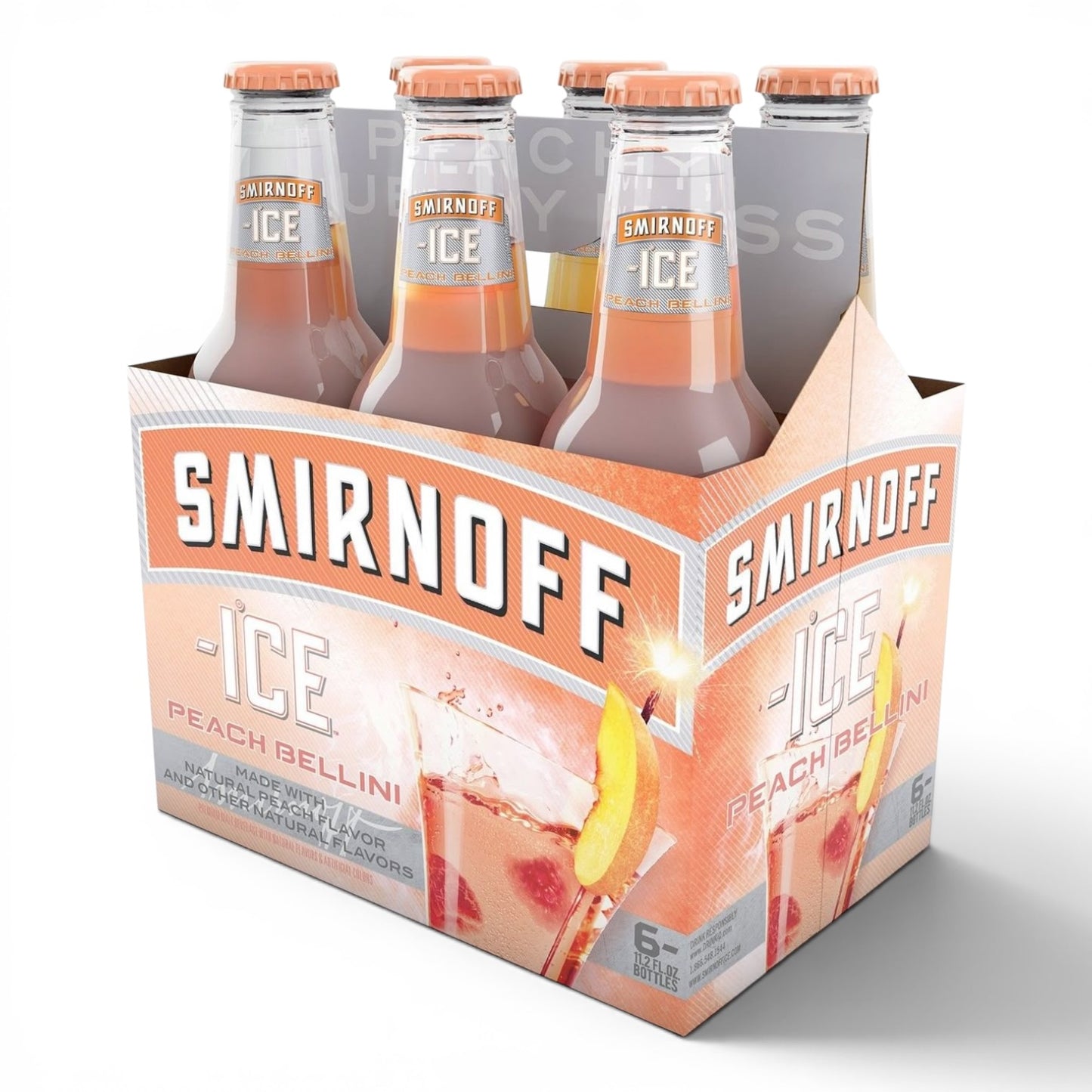 Smirnoff Peach Belin x6