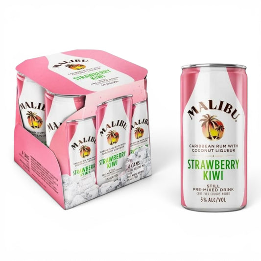 Malibu Strawberry & Kiwi x4